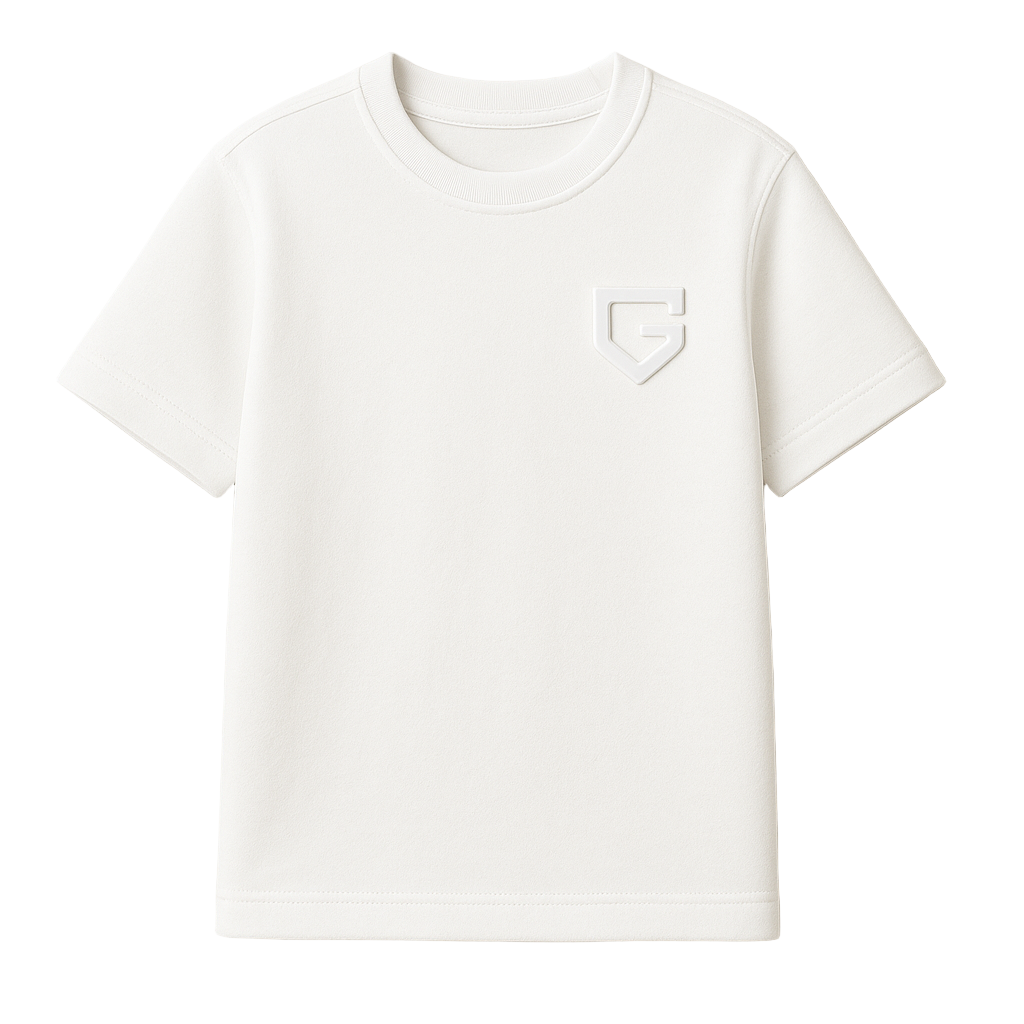 GUTTA Pure White Tee - Signature Silicone Edition