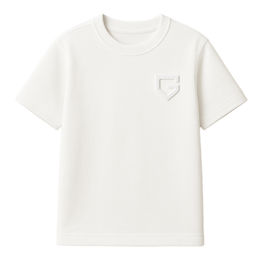 GUTTA Pure White Tee - Signature Silicone Edition