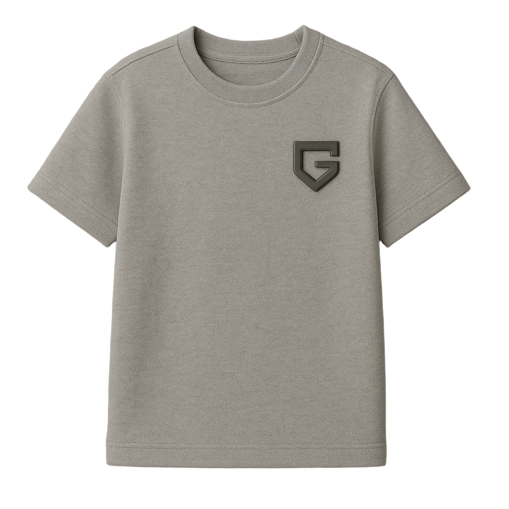 GUTTA Suede Grey Tee - Signature Silicone Edition