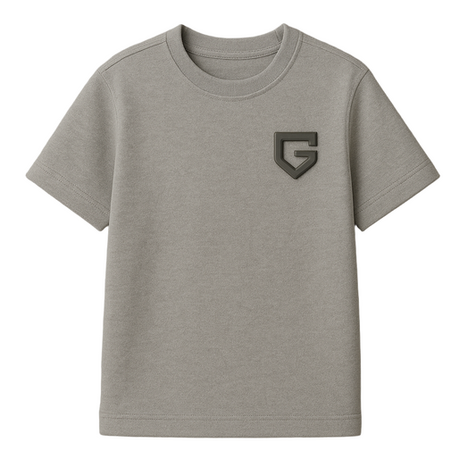 GUTTA Suede Grey Tee - Signature Silicone Edition