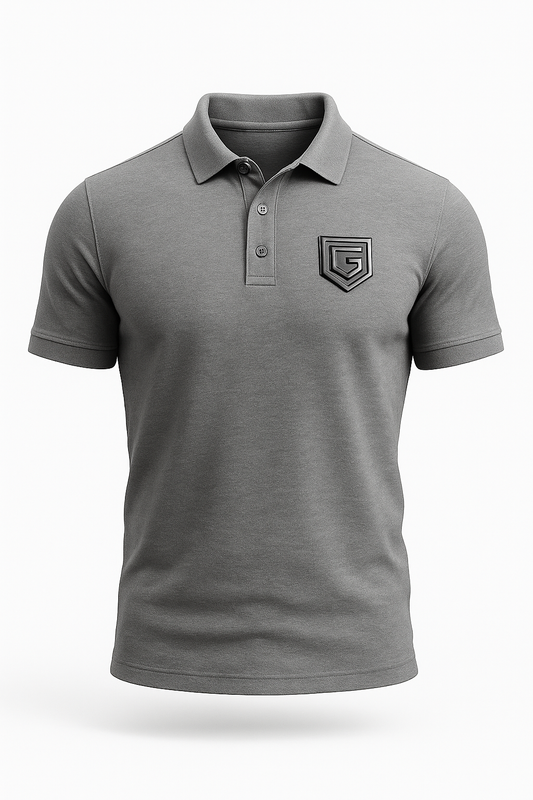GUTTA Shield Polo - Suede Grey Edition