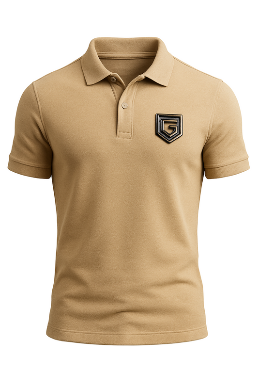 GUTTA Shield Polo - Sandstone Edition