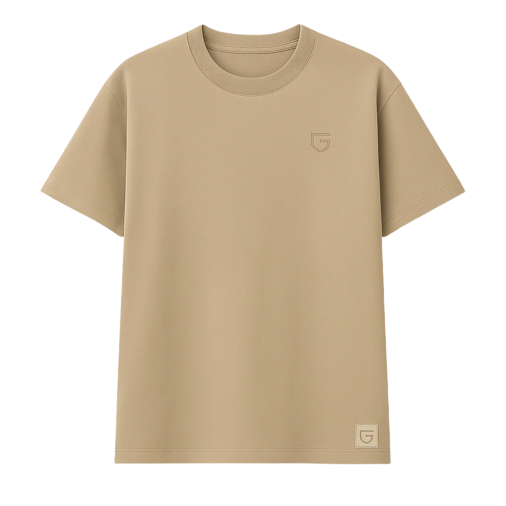 GUTTA Sandstone Tan Tee