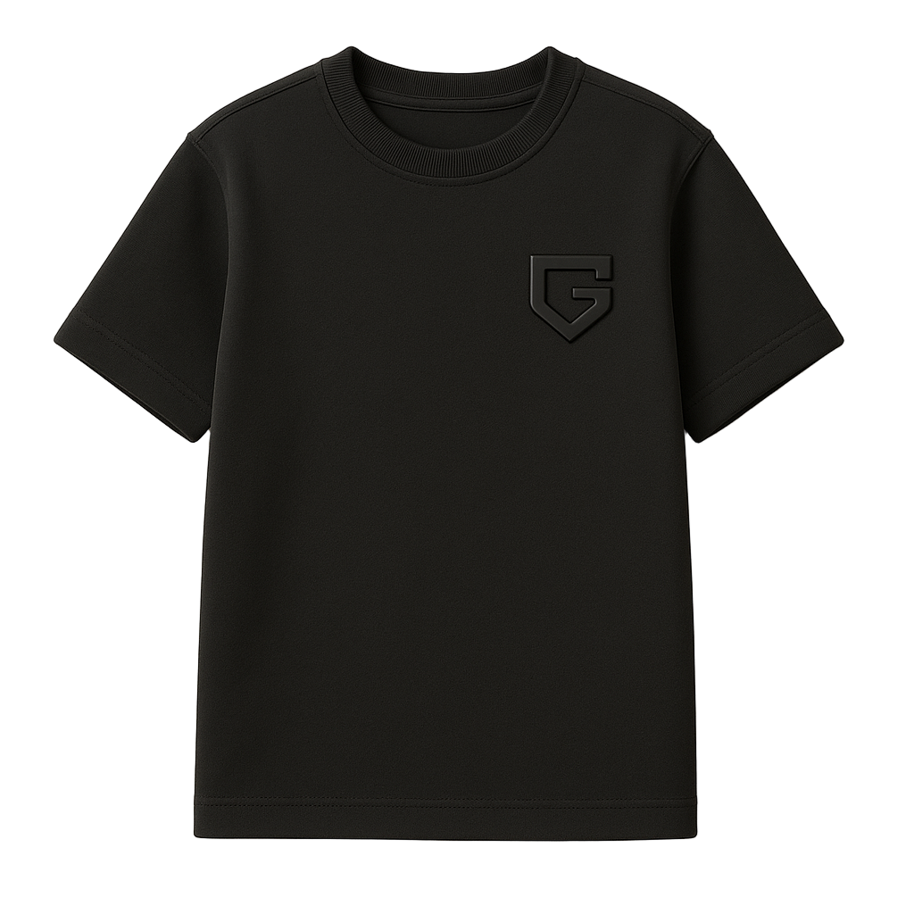 GUTTA Signature Black Tee – Matte Silicone Edition